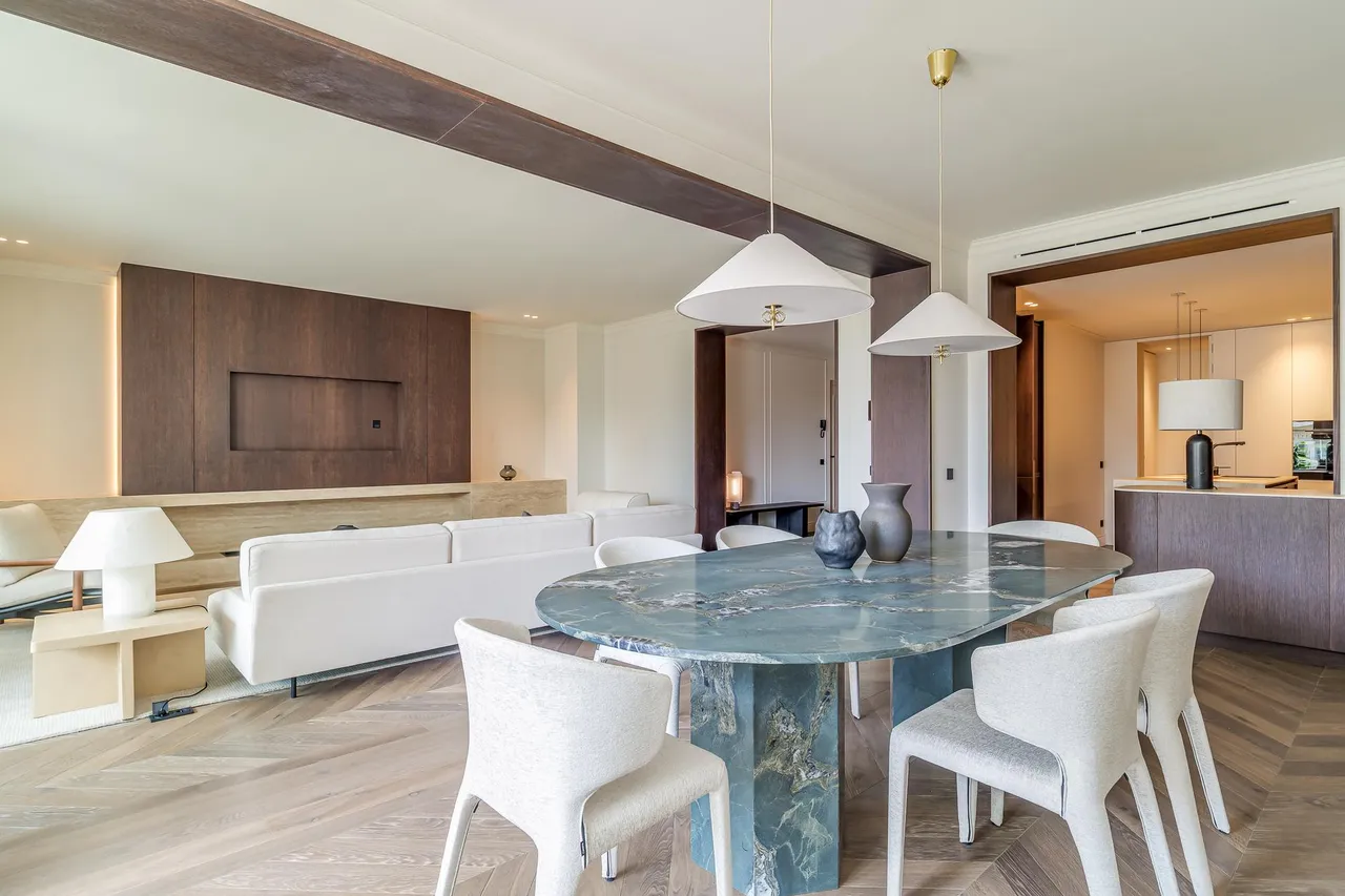 living - Piso de 211m² con 17m² terraza en venta en Turó Park - gallery - 8
