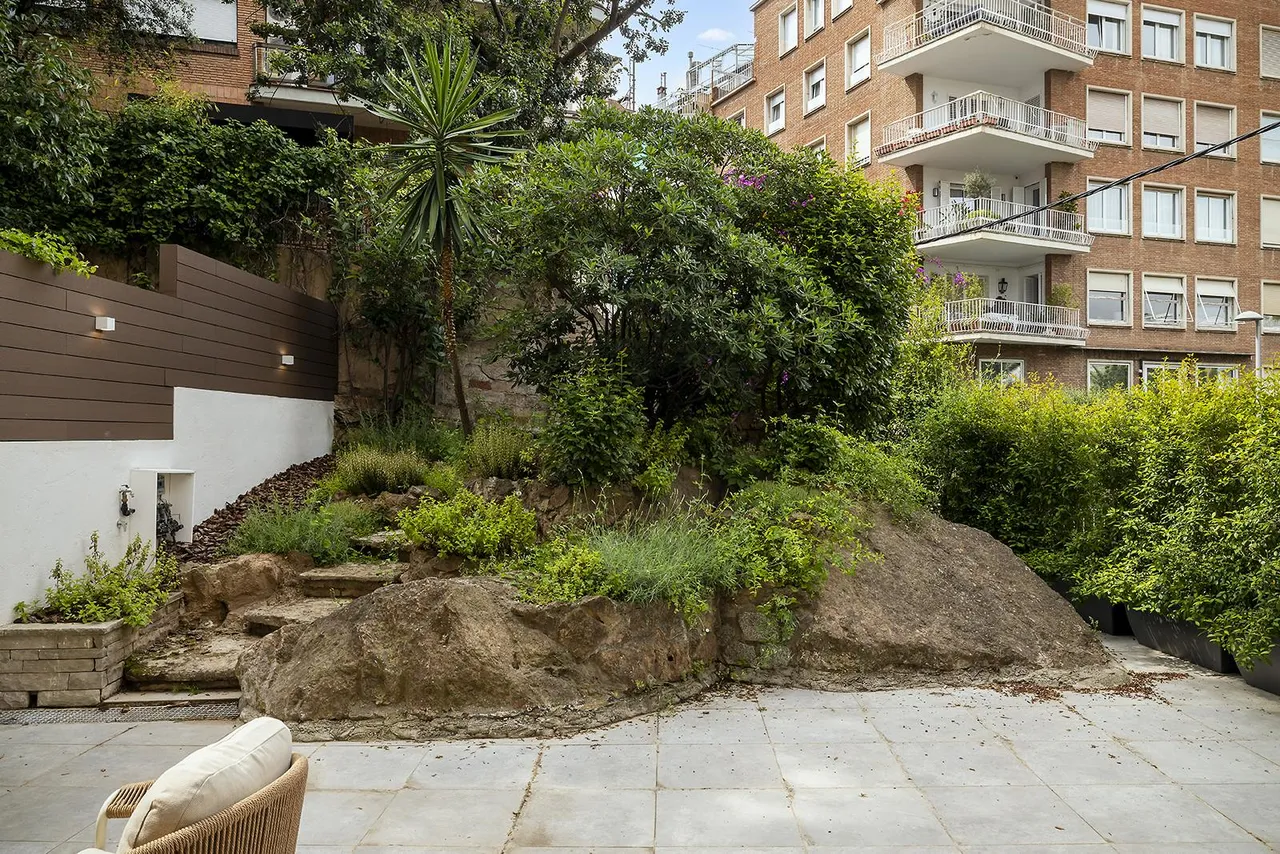 living - Piso de 161m² con 115m² terraza en venta en Sant Gervasi - Galvany - gallery - 6