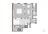 office - Ponchielli 7 - Office - Dils - Verdiepingsplan thumbnail - 1