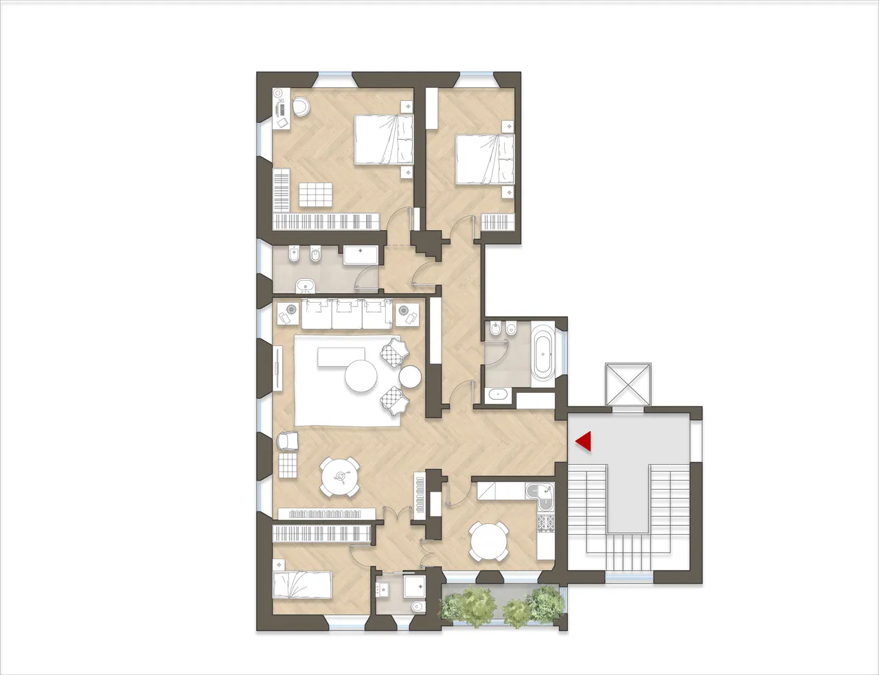 living - Paraguay 2 - Living - Dils - Floor Plan - 1