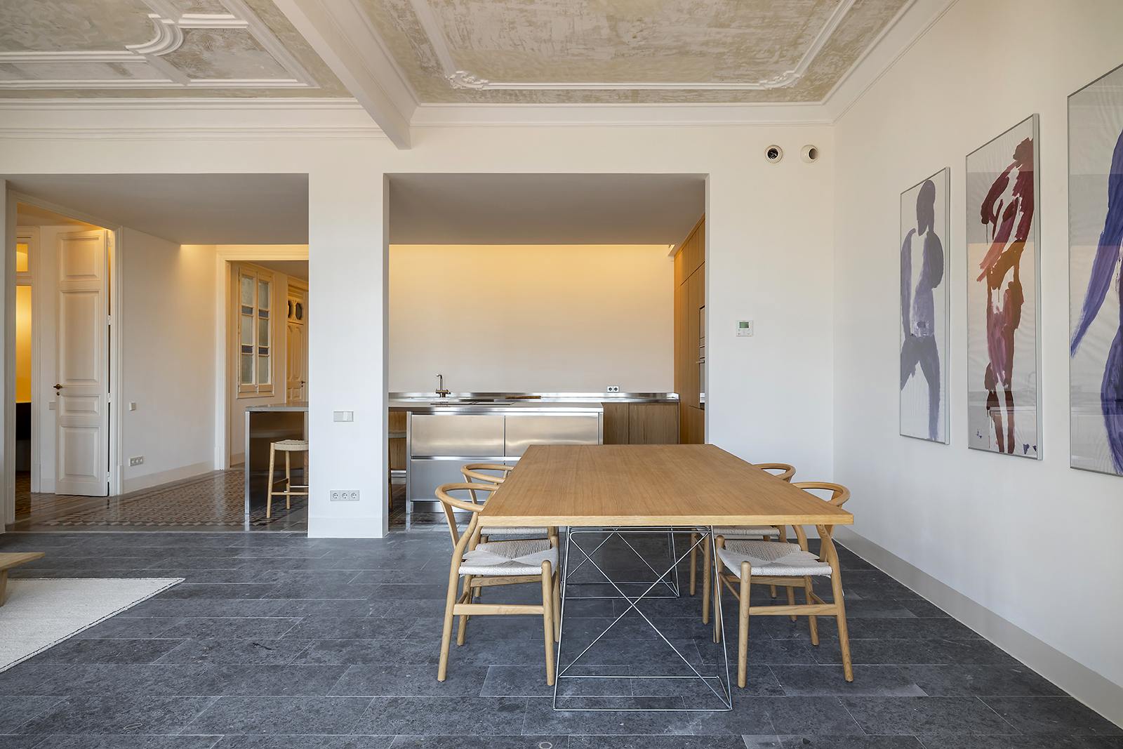 living - Piso de 184m² con 12m² terraza en venta en Eixample Derecho - gallery - 5