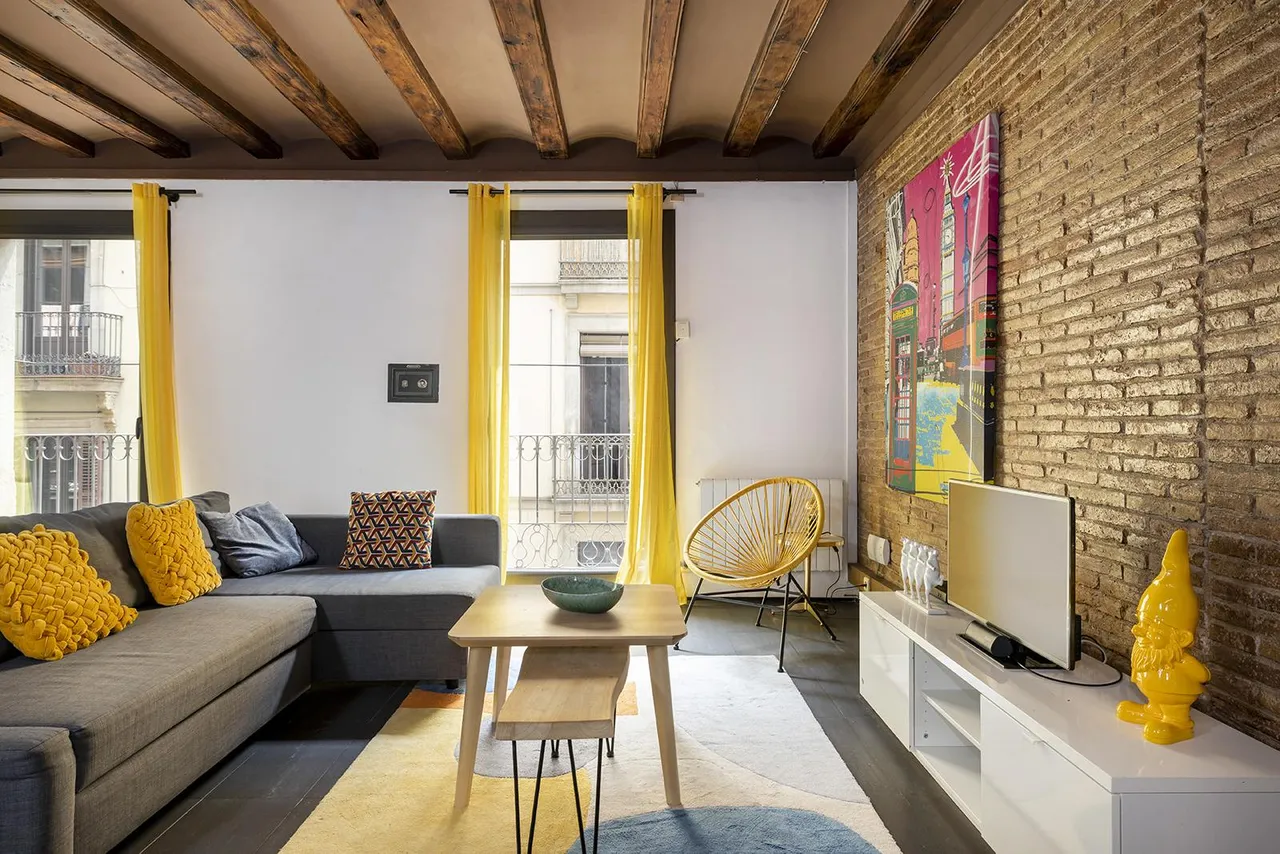 living - Piso de 122m² en venta en Gótico, Barcelona - gallery - 6