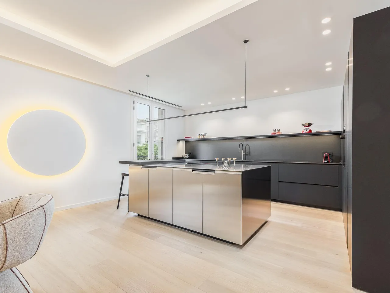 living - Piso de 230m² en venta en Eixample Derecho, Barcelona - gallery - 9