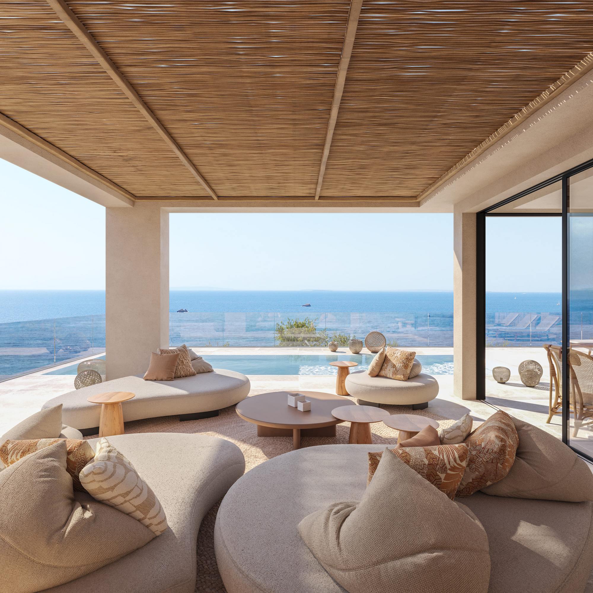 living - New build villas with sea views in the gated Roca Llisa community. Ibiza. - gallery - 10