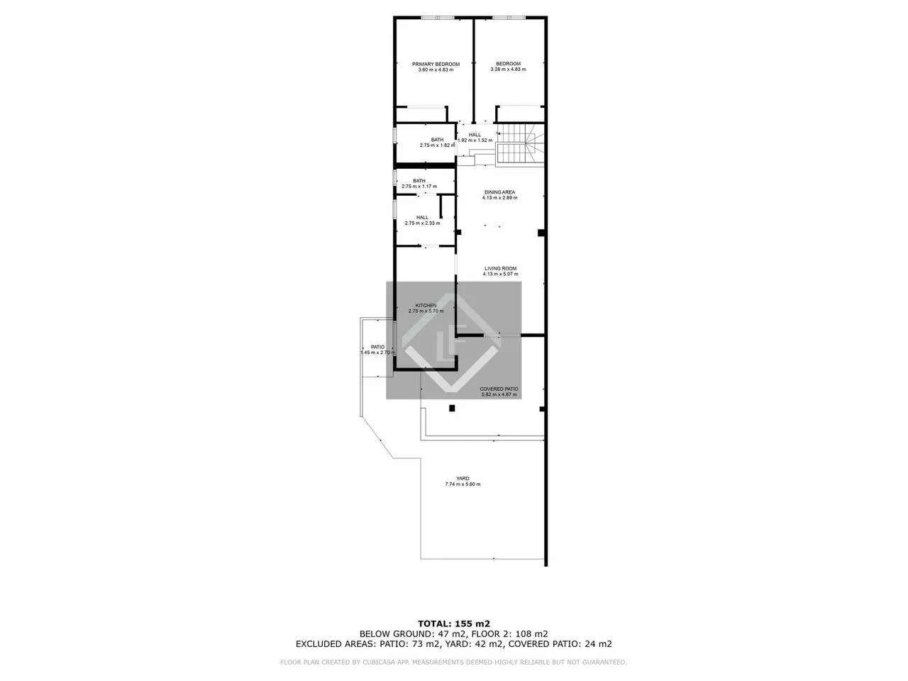 living - Casa / villa de 294m² con 73m² terraza en venta en Pollença - Plano del piso - 1