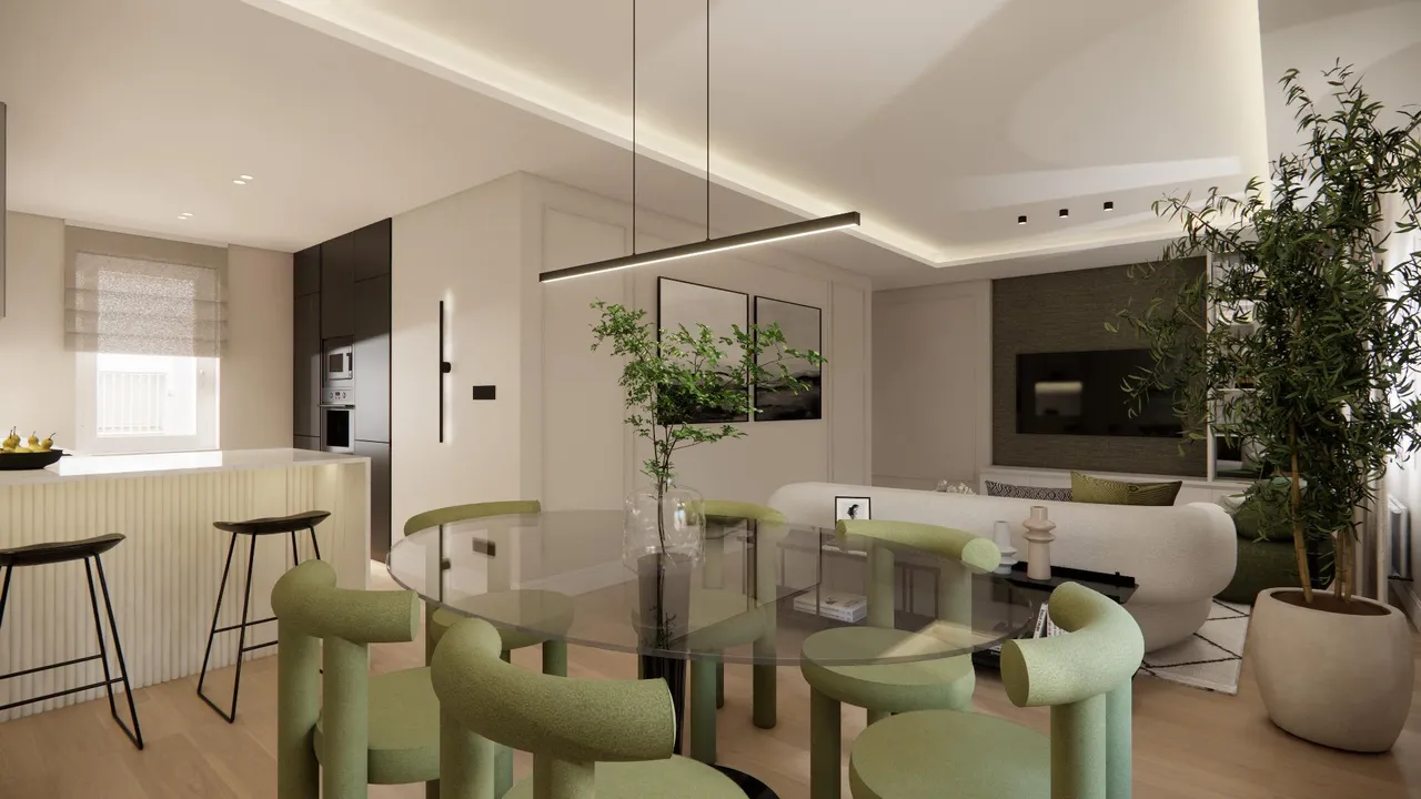 living - 124m² apartment for sale in Retiro, Madrid - gallery - 9