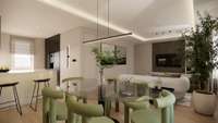 living - 124m² apartment for sale in Retiro, Madrid - gallery thumbnail - 9