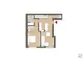 living - Via Giulio Belinzaghi n. 14 Milano - Living - Dils - Verdiepingsplan thumbnail - 1