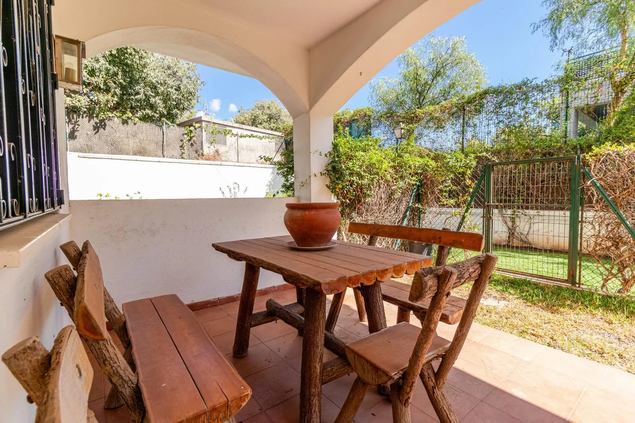 living - Piso de 117m² con 35m² de jardín en venta en Milla de Oro - gallery - 3