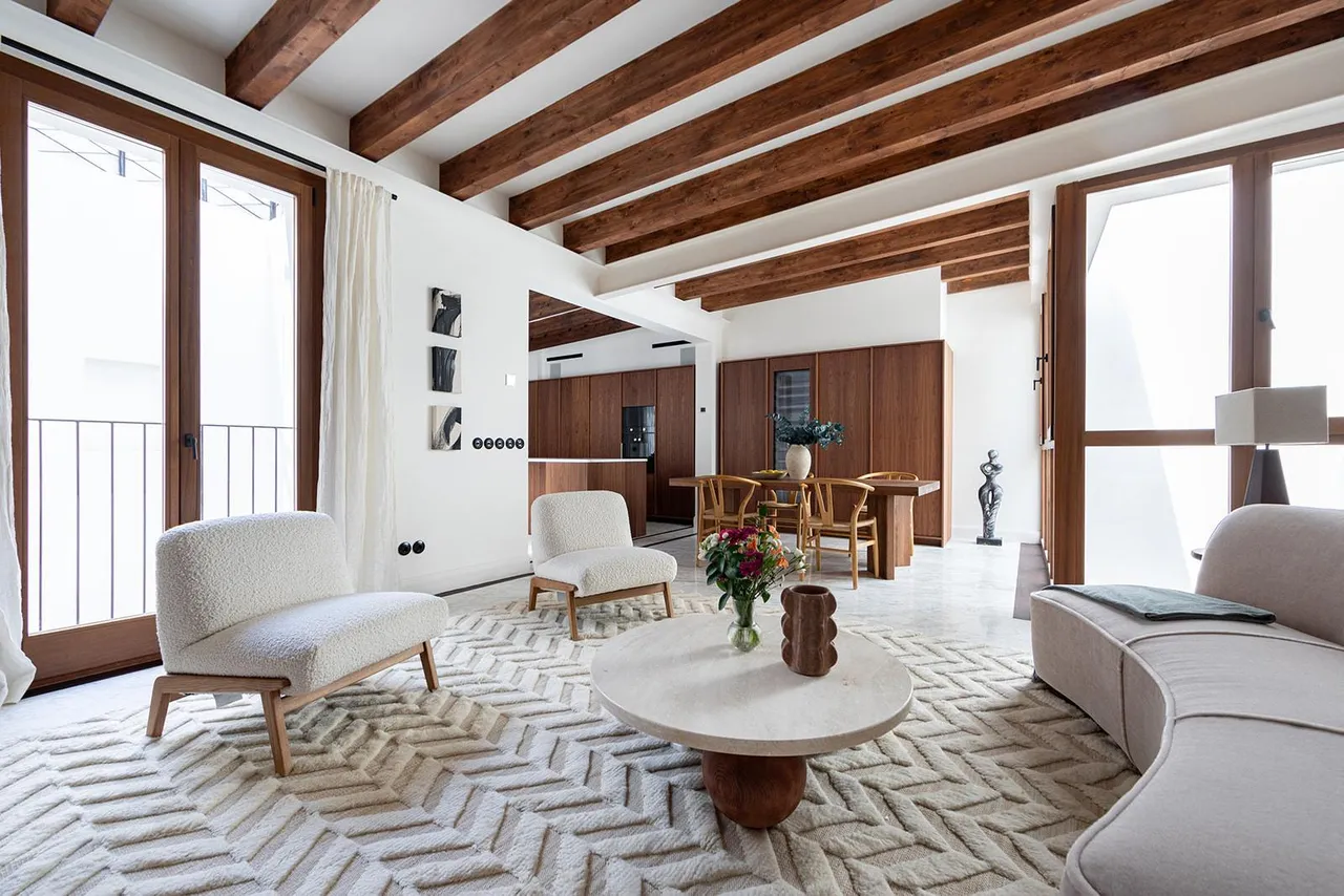 living - Piso de 243m² con 75m² terraza en venta en Palma de Mallorca - gallery - 7