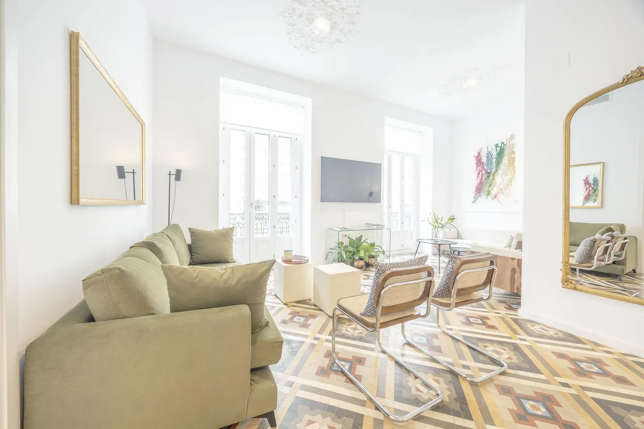living - Piso de 129m² en alquiler en La Seu, Valencia - gallery - 10