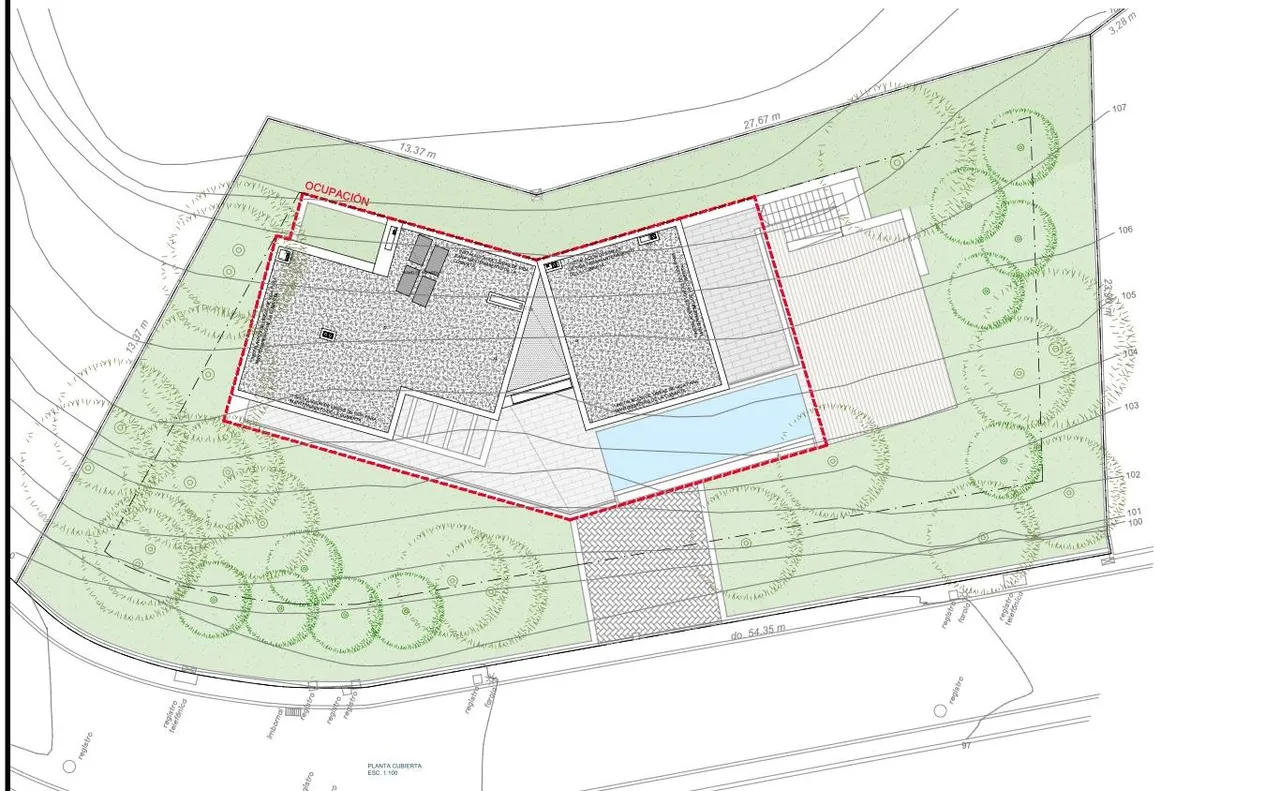 living - 342m² plot for sale in Port d'Andratx, Balearic Islands - Floor Plan - 1