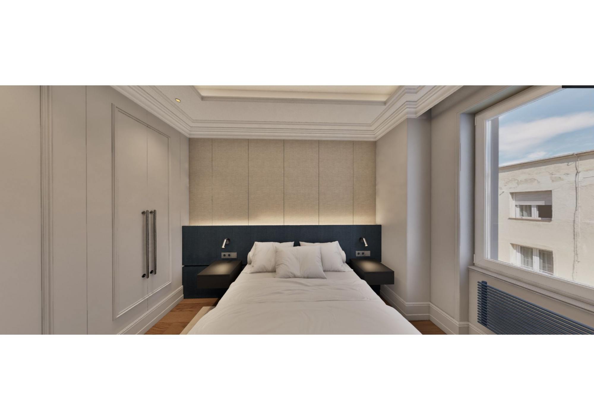 living - 199m² apartment for sale in Lista, Madrid - gallery - 3