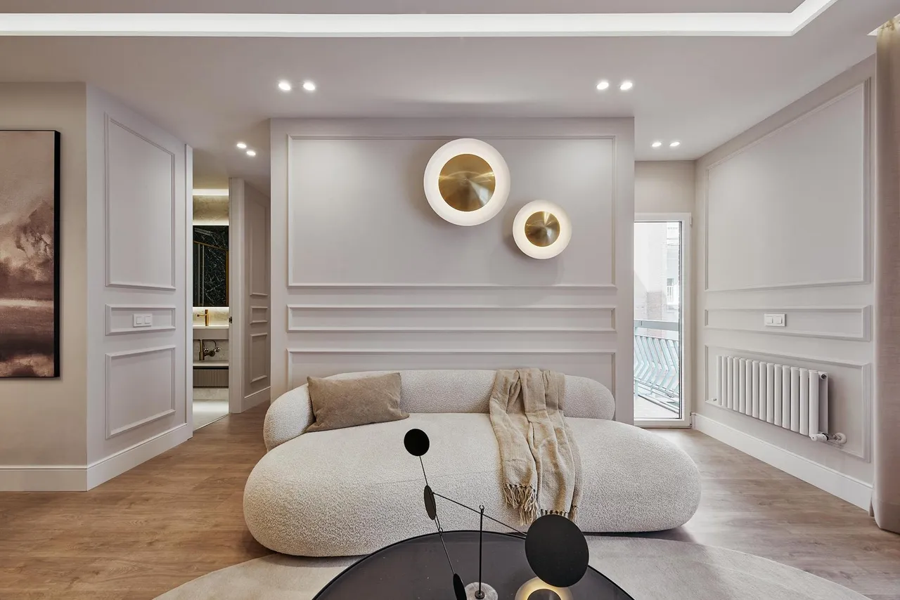 living - Piso de 142m² en venta en Castellana, Madrid - gallery - 5