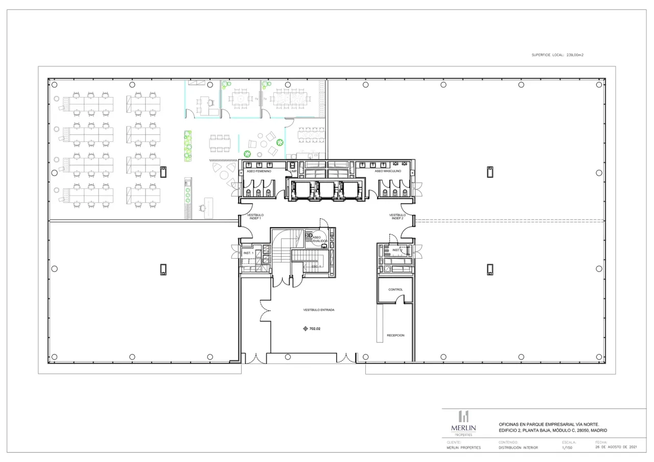 office - Campus Via Norte - Office - Dils - Floor Plan - 16