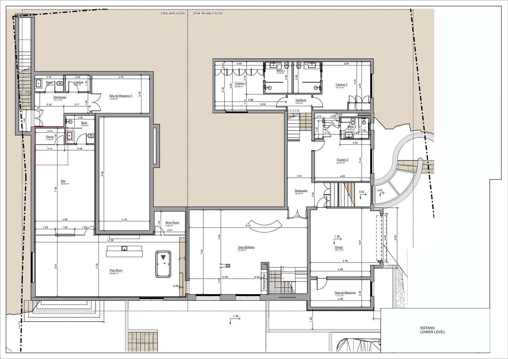 living - Casa / villa de 648m² con 300m² terraza en venta en Nueva Andalucía - Plano del piso thumbnail - 1