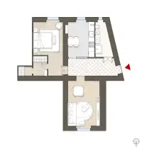 living - Ventidue Marzo 12 - Living - Dils - Floor Plan thumbnail - 1