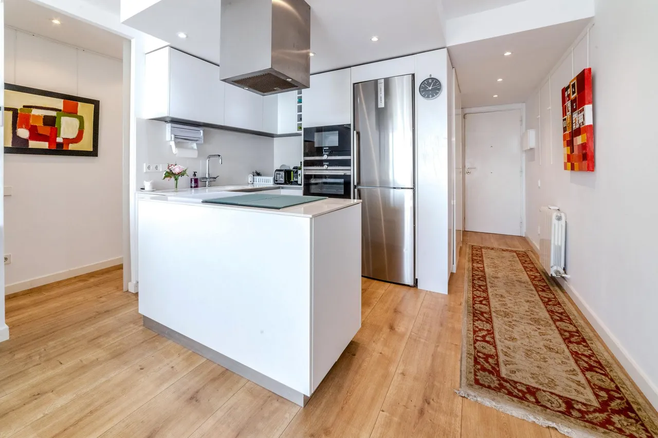 living - Ático de 81m² con 73m² terraza en venta en Sitges Town - gallery - 5