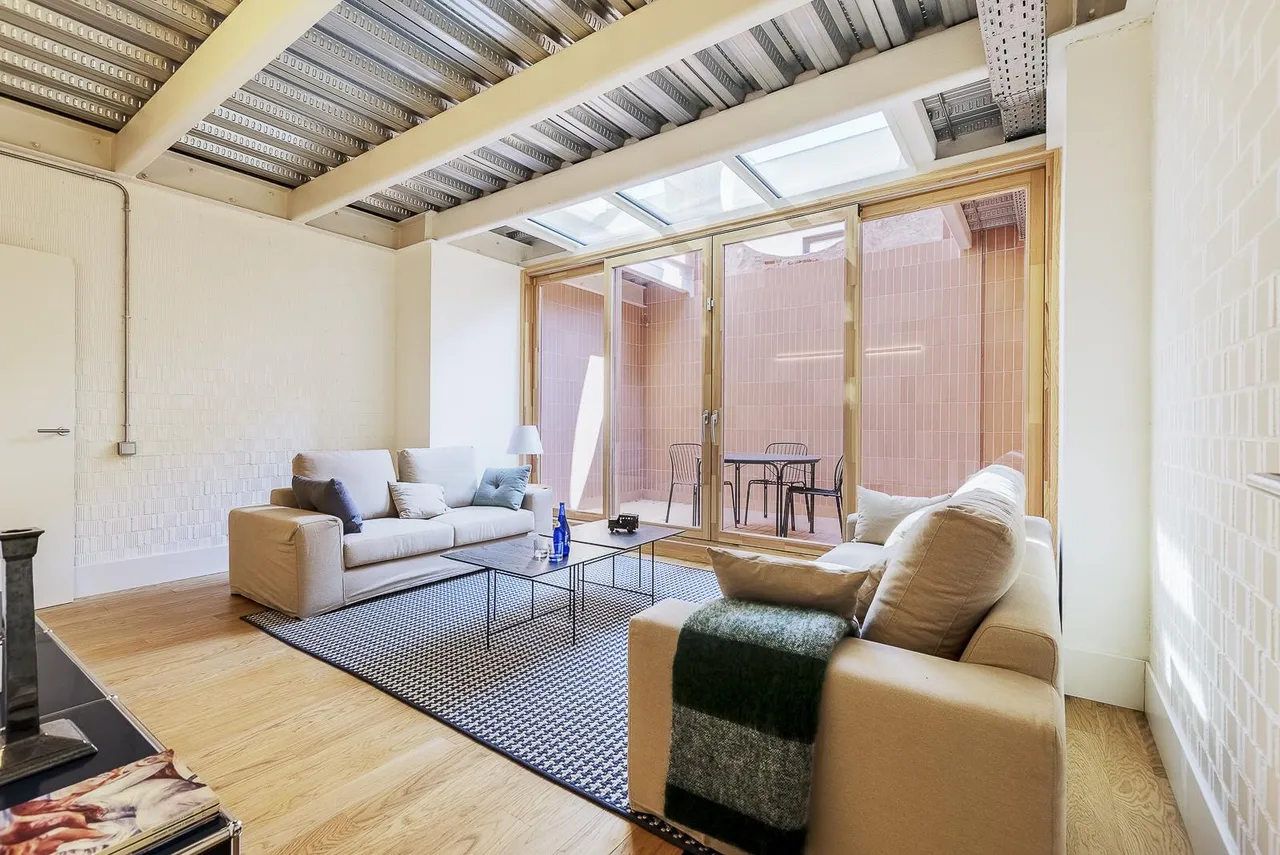 living - Can Ricart Lofts - gallery - 6
