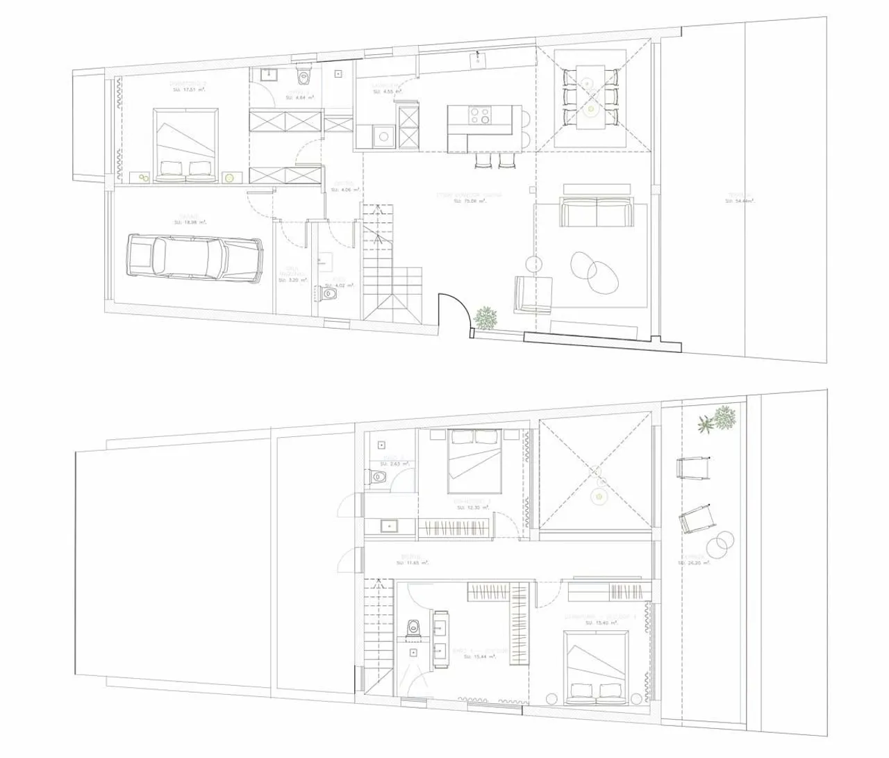 living - 247m² house / villa for sale in Portocolom - Floor Plan - 2