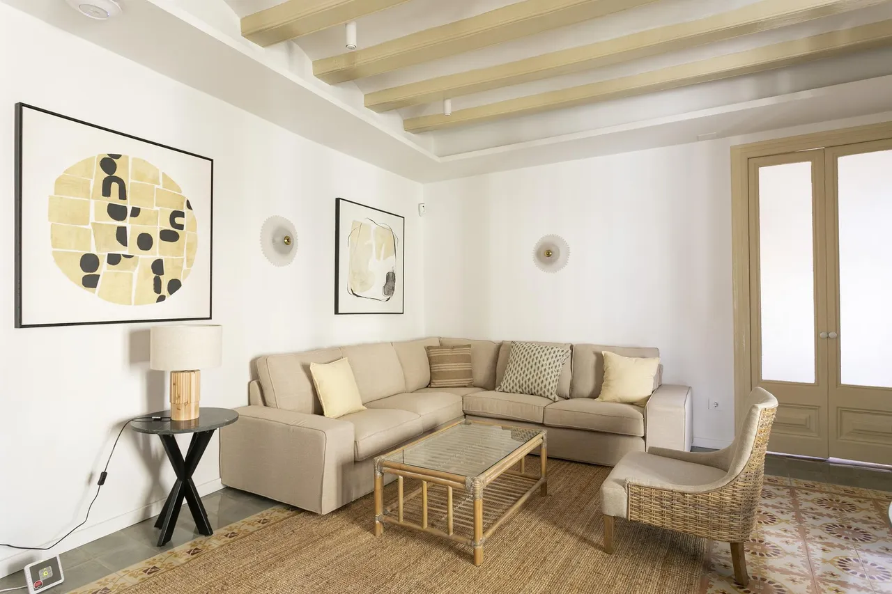 living - 87m² apartment for sale in Gótico, Barcelona - gallery - 6