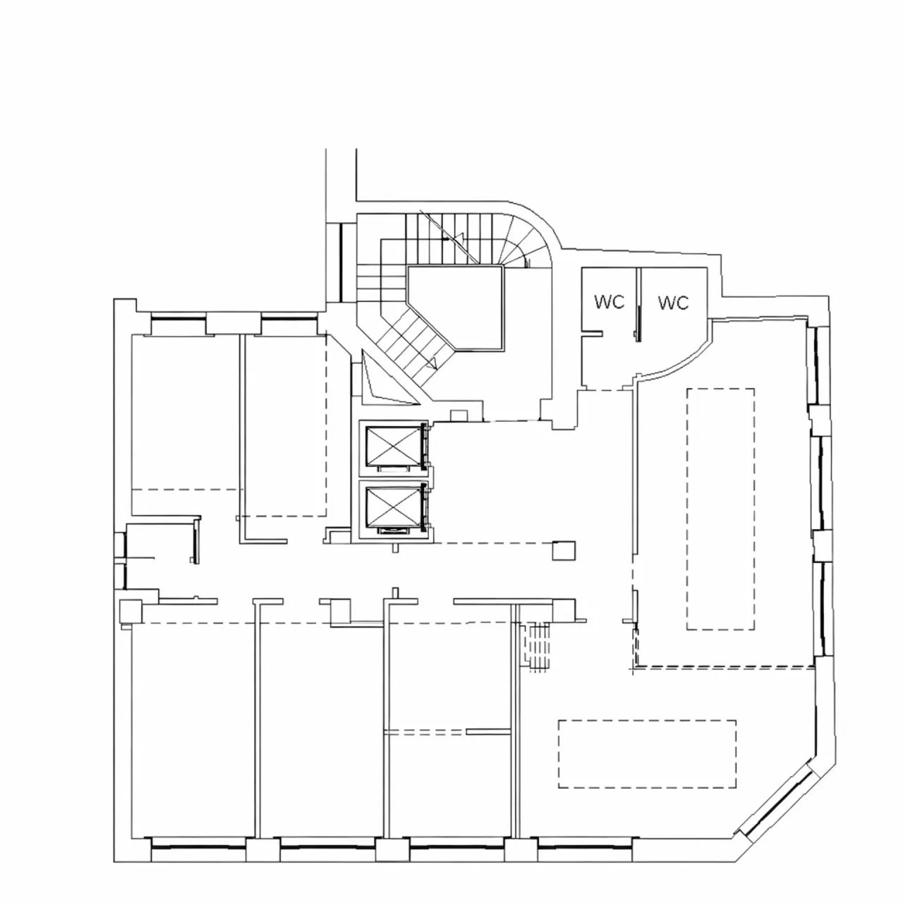 office - Santa Maria Alla Porta 2 - Office - Dils - Plan d'étage - 1