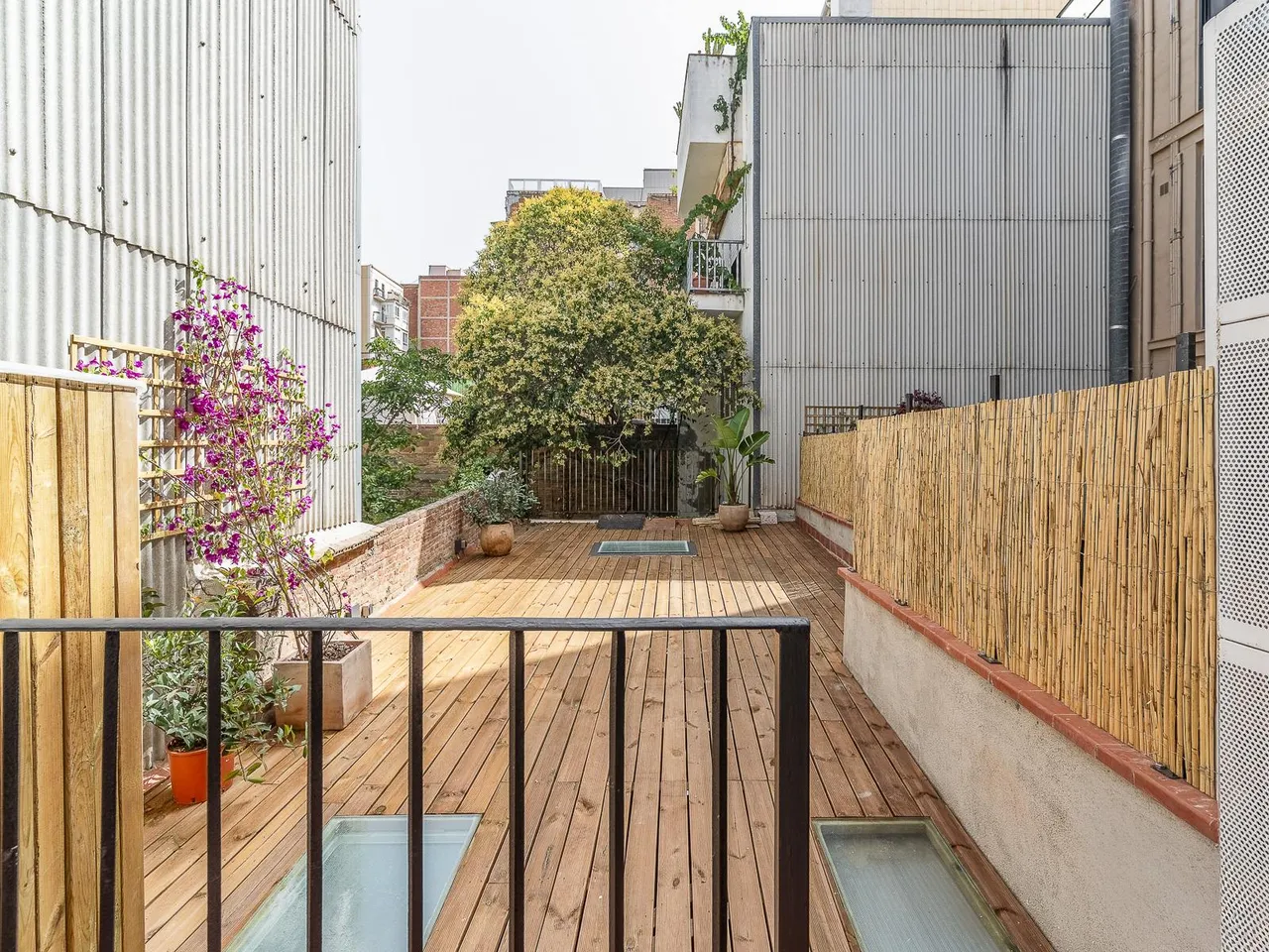 living - Piso de 79m² con 33m² terraza en venta en Gràcia, Barcelona - gallery - 6