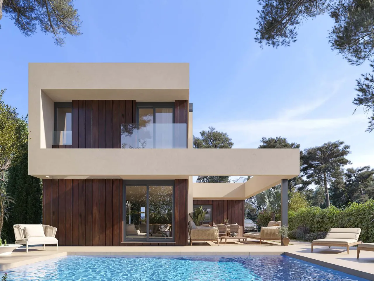 living - Campolivar Residence - gallery - 5