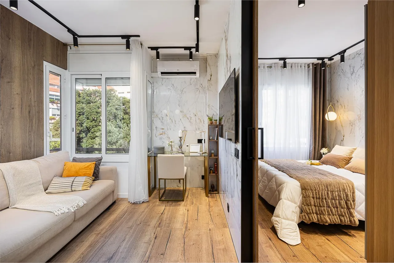 living - 39m² apartment for sale in El Putxet, Barcelona - gallery - 8