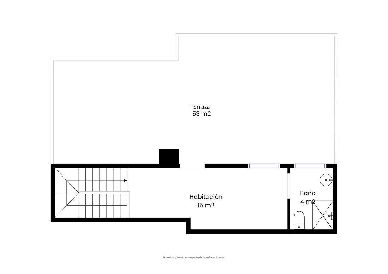 living - 181m² apartment with 71m² terrace for sale in La Plana - Floor Plan - 2