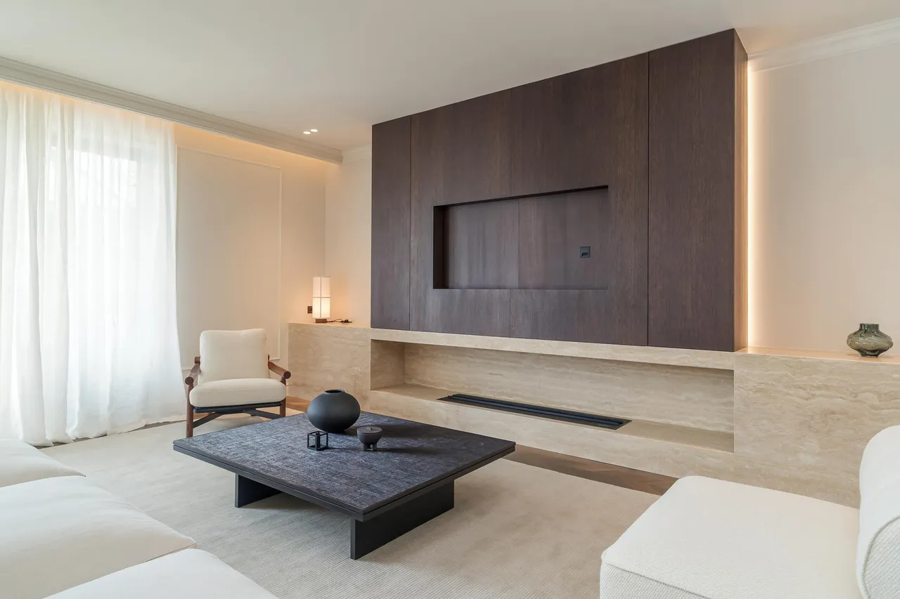 living - Piso de 211m² con 17m² terraza en venta en Turó Park - gallery - 7
