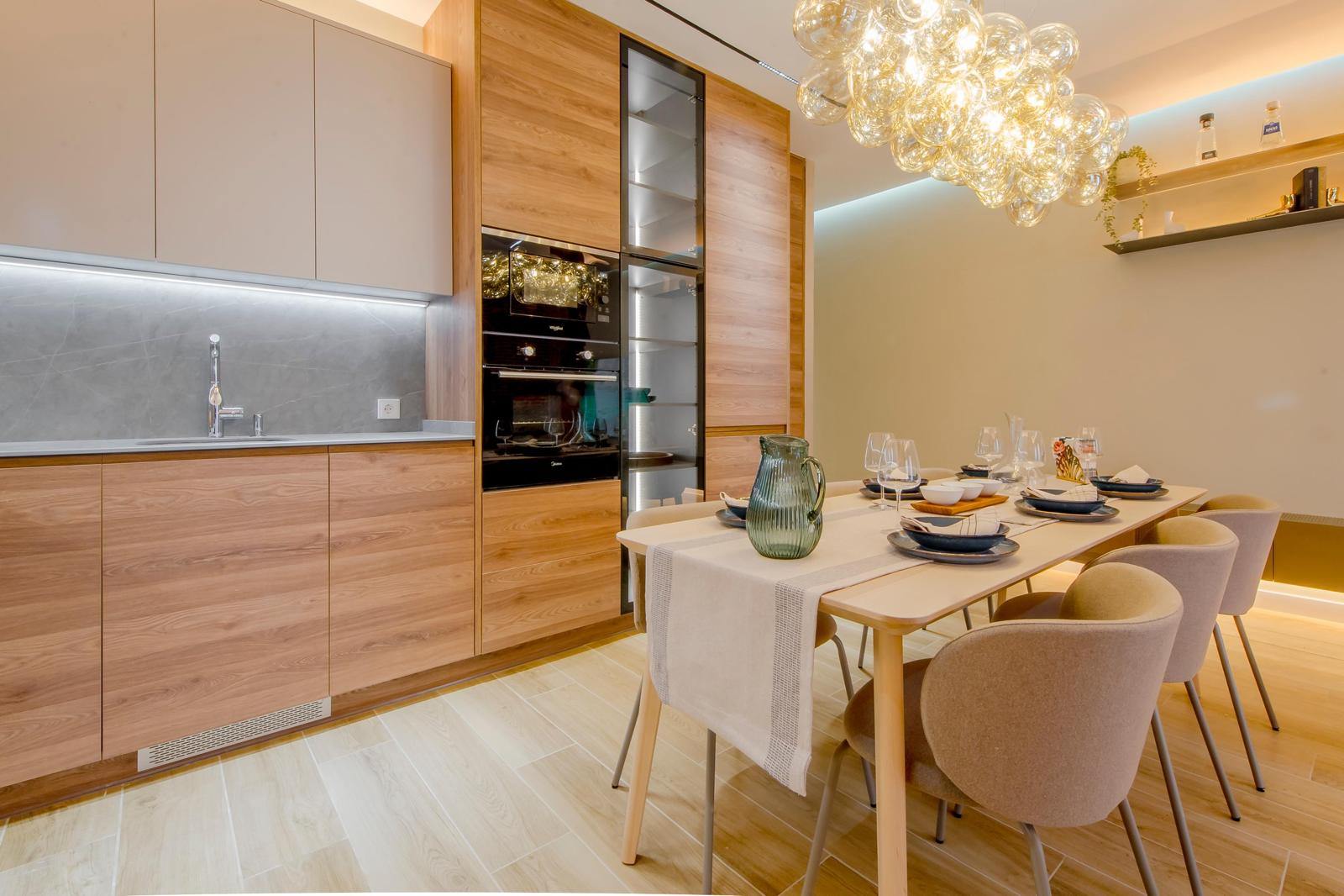 living - 113m² apartment for rent in Palacio, Madrid - gallery thumbnail - 6