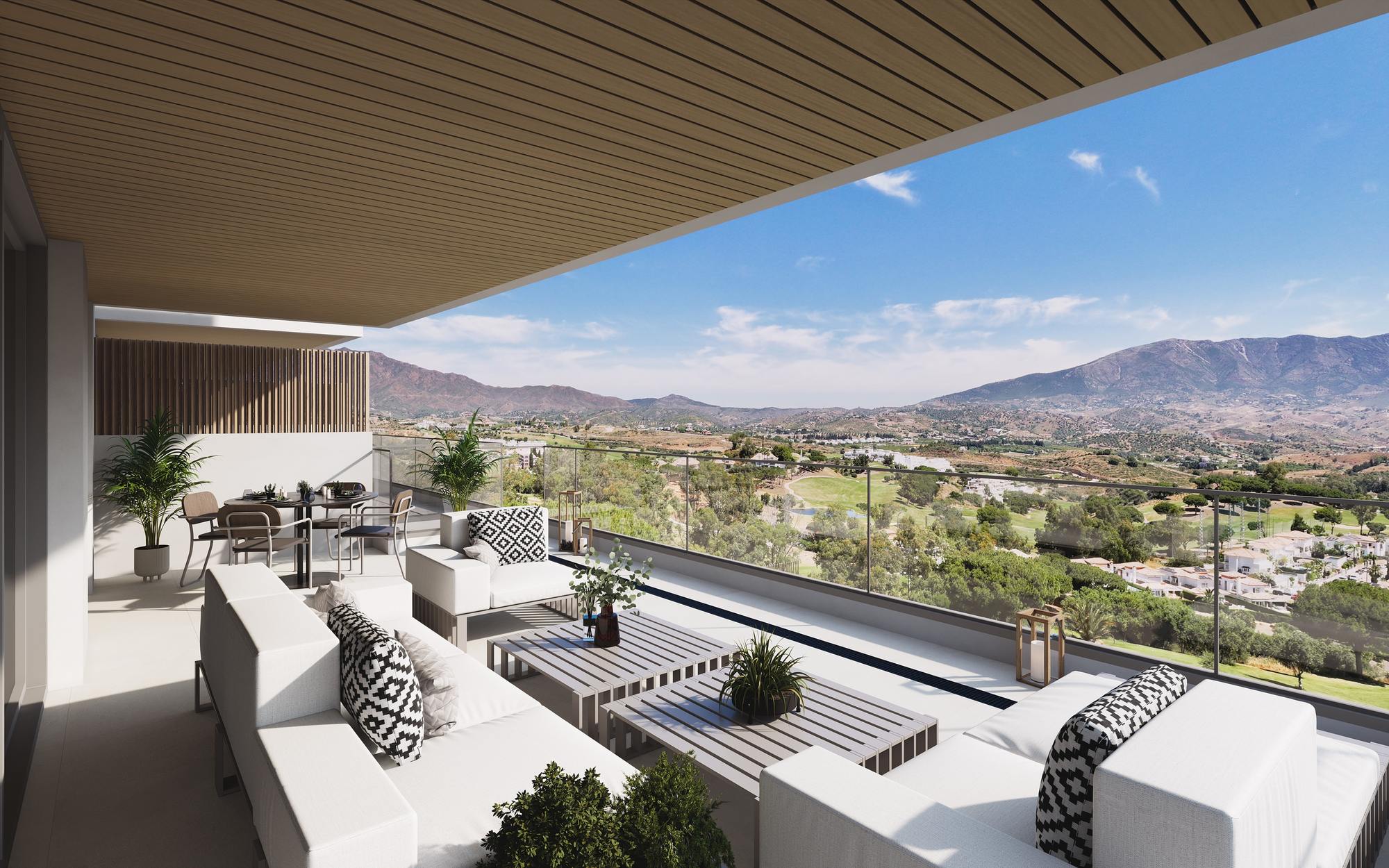 living - SunriseGolfResidences Pisos, Mijas, Costa del Sol - gallery thumbnail - 6