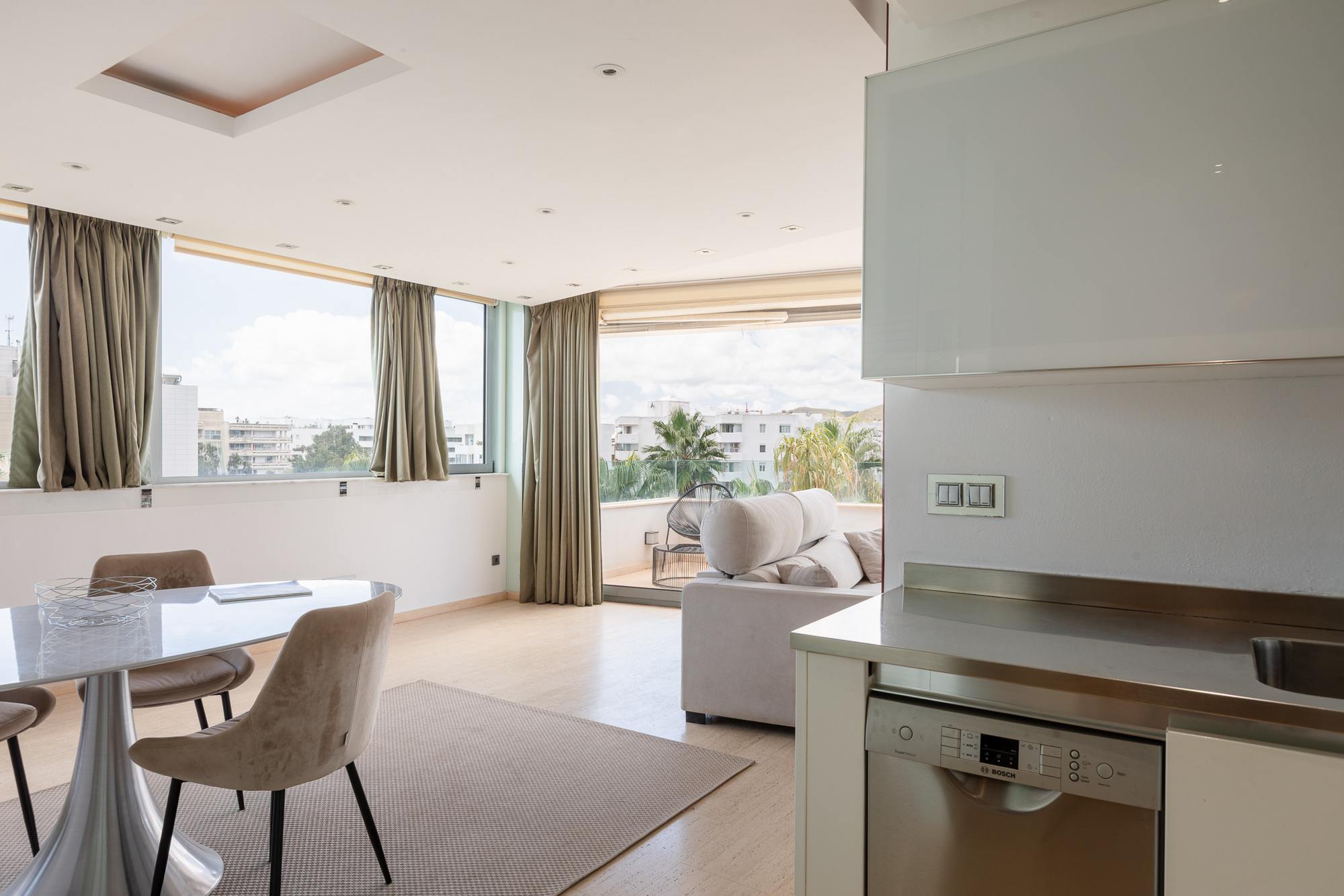 living - 96m² apartment with 14m² terrace for sale in Ibiza Town - gallery - 8