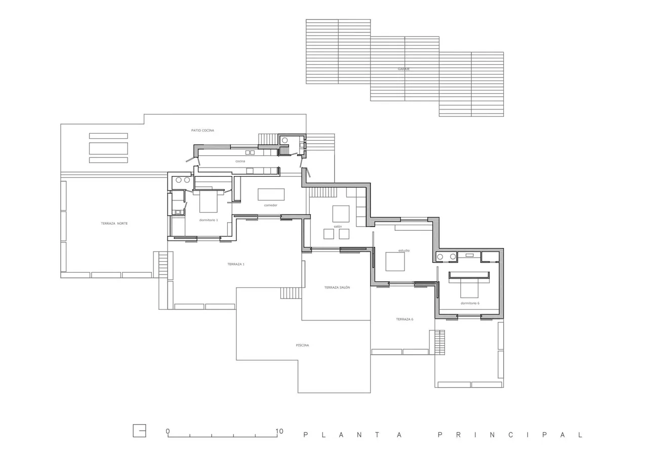 living - Casa / villa de 730m² en venta en San Juan, Islas Baleares - Plano del piso - 1