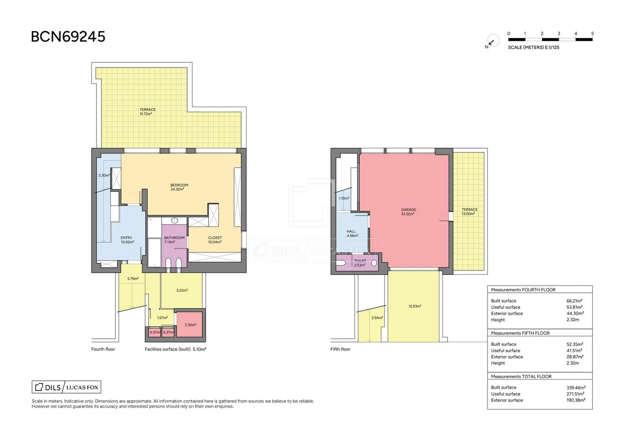 living - 339m² house / villa with 250m² garden for sale in Sant Gervasi - La Bonanova - Floor Plan - 3