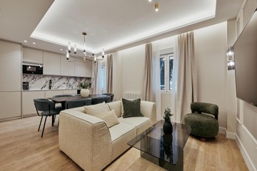 living - 101m² apartment for sale in Retiro, Madrid - featured