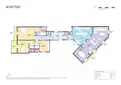 living - Piso de 189m² con 7m² terraza en venta en Eixample Derecho - Plano del piso thumbnail - 1