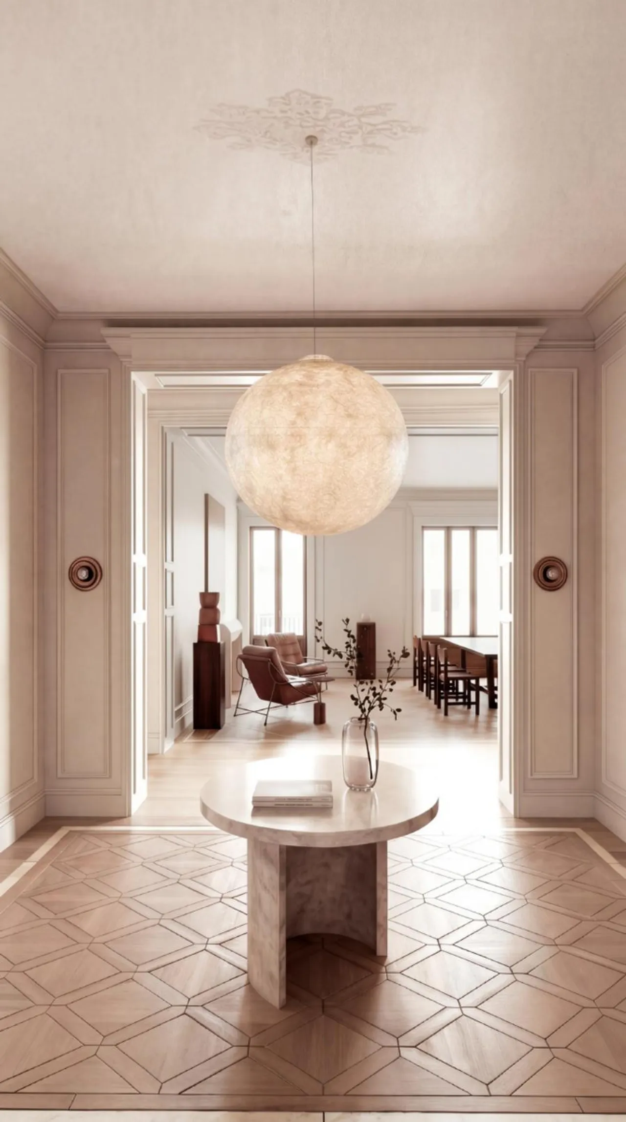 living - 350m² apartment for sale in Recoletos, Madrid - gallery - 3