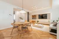 living - 113m² apartment for rent in Castellana, Madrid - gallery thumbnail - 8