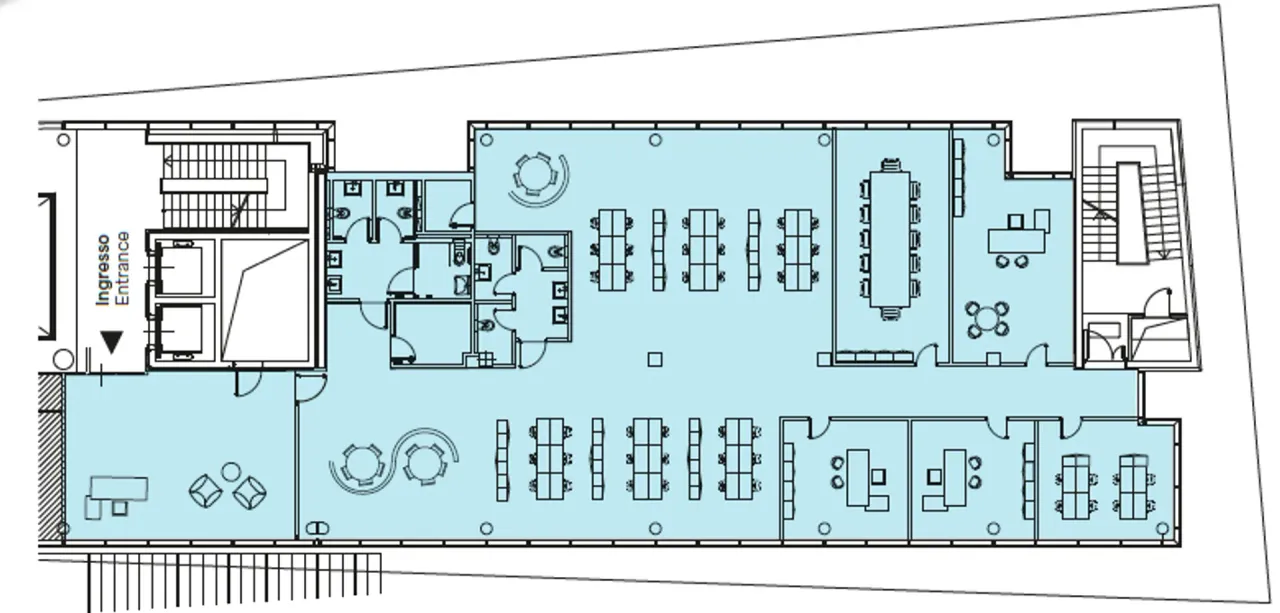 office - Maciachini Business Park - Mac 1 - Uffici - Dils - Planimetria - 1