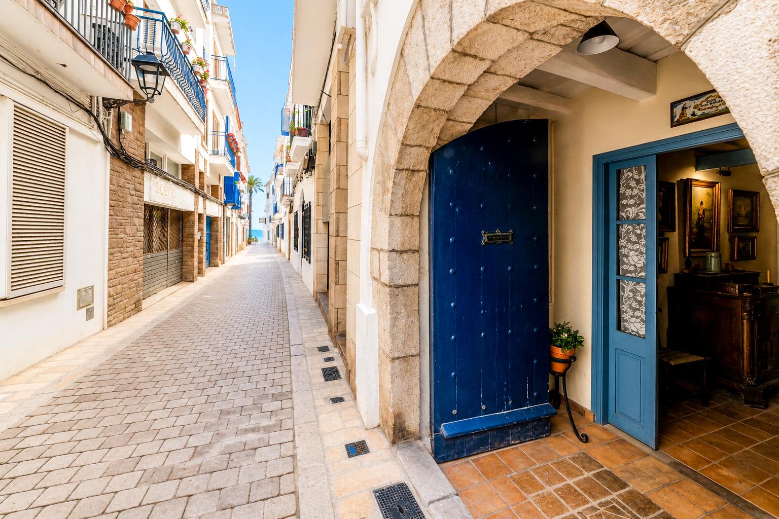 living - Casa / villa de 189m² con 20m² terraza en venta en Sitges Town - gallery thumbnail - 1