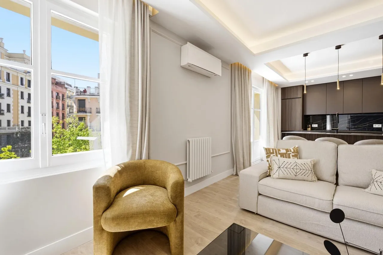 living - Piso de 168m² en venta en Goya, Madrid - gallery - 7