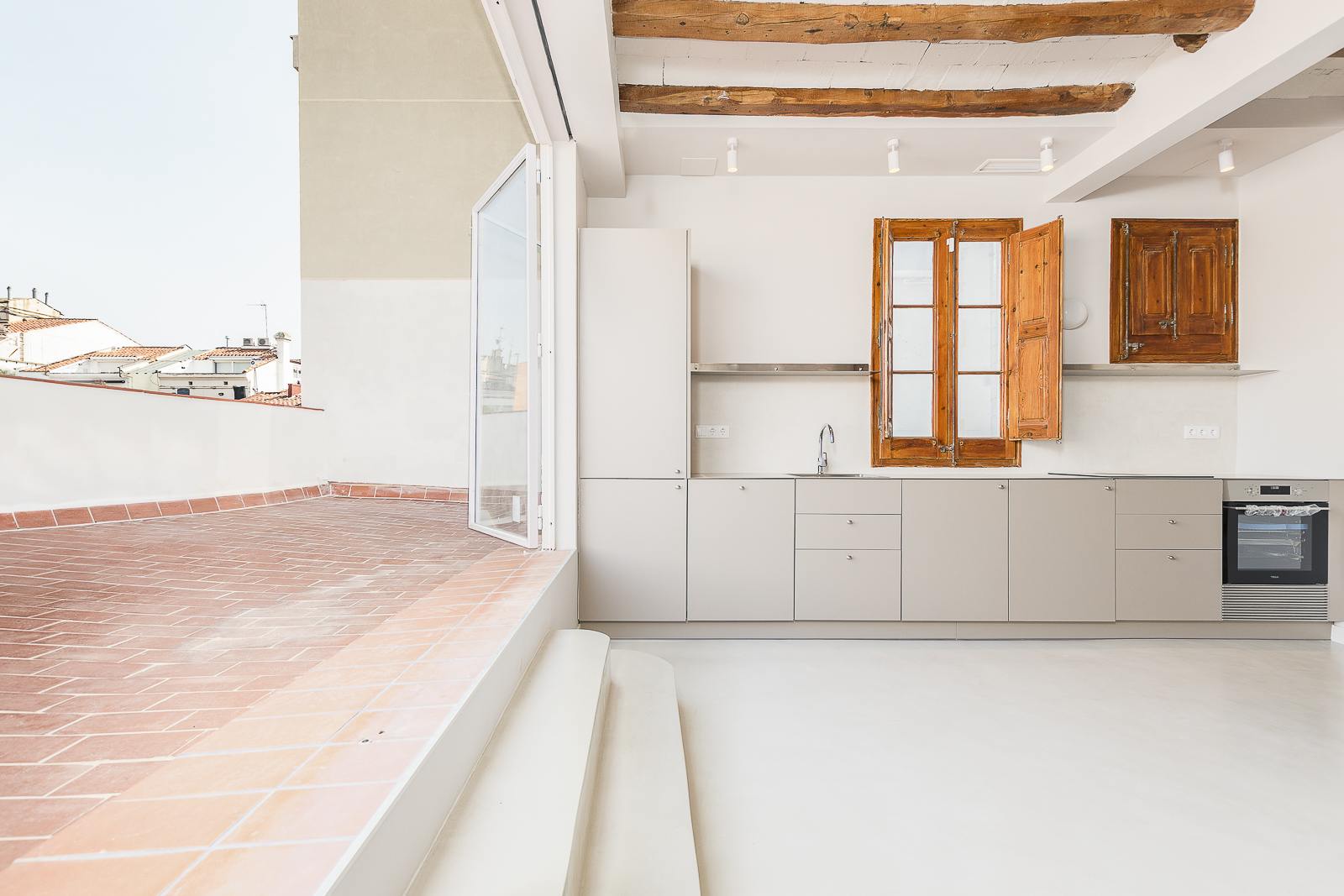 living - 58m² penthouse with 33m² terrace for sale in Sant Gervasi - Galvany - gallery - 5