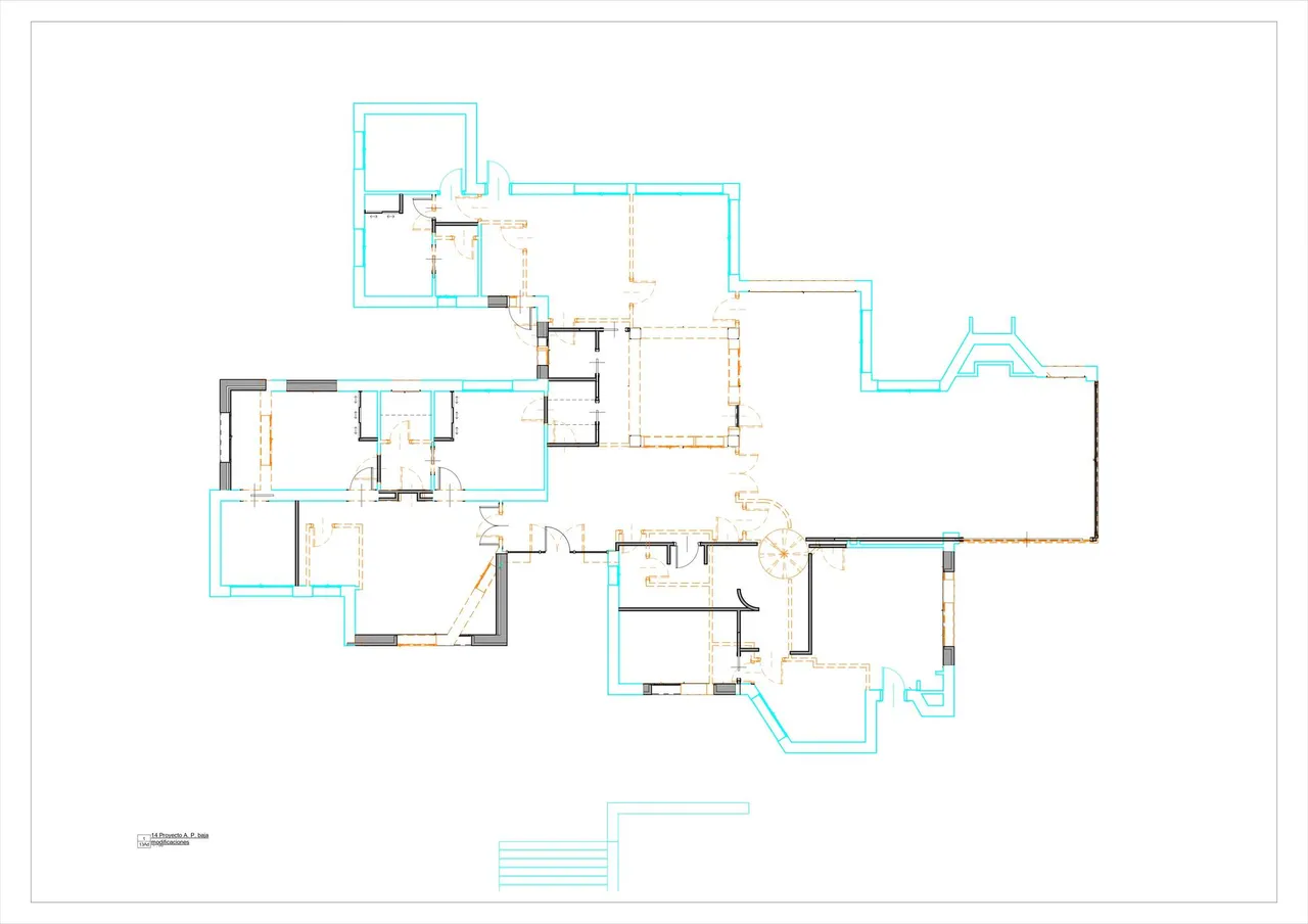 living - 600m² house / villa for sale in Ciudalcampo, Madrid - Floor Plan - 7