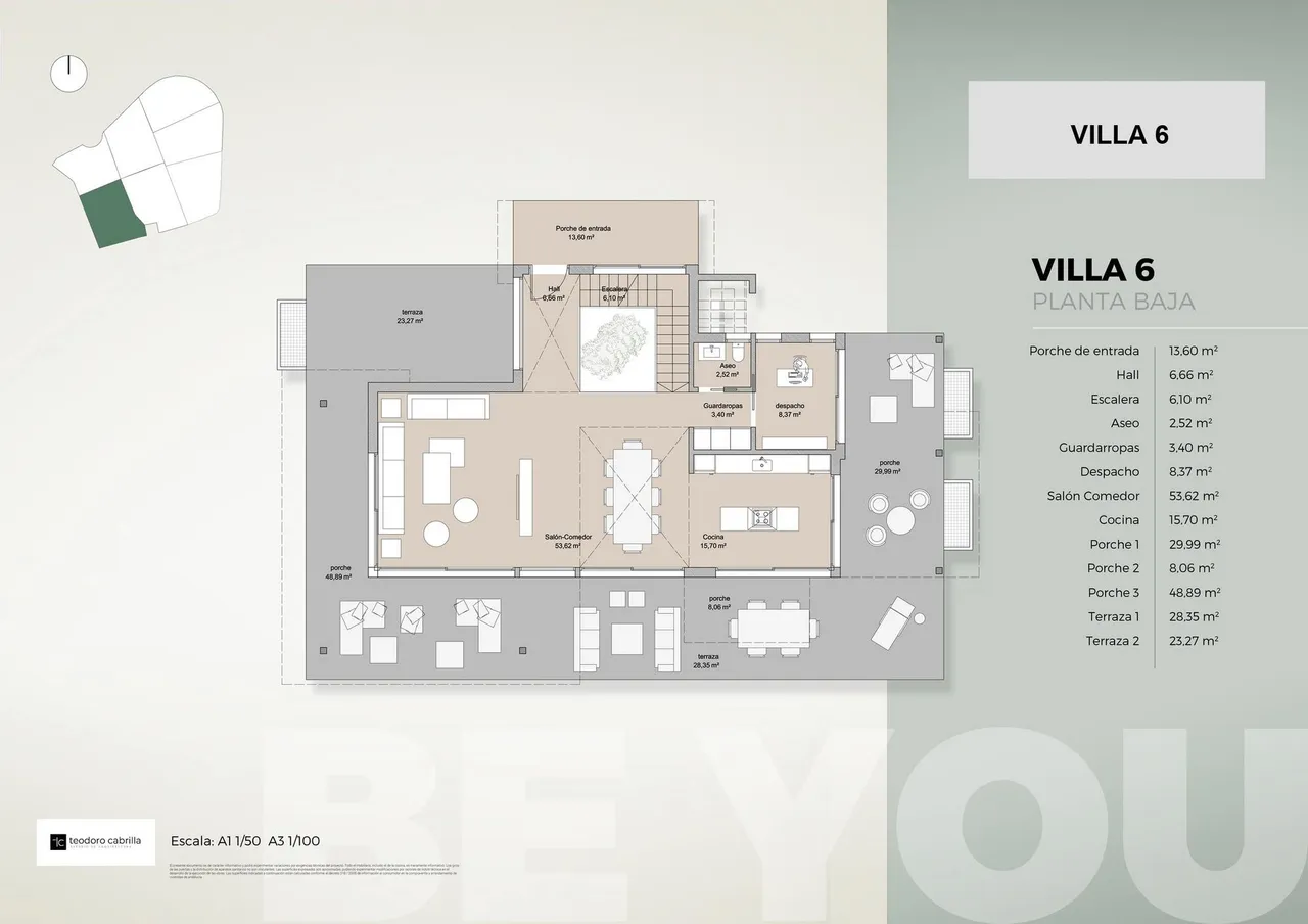 living - Dream Las Chapas Houses / Villas, East Marbella, Costa del Sol - Floor Plan - 9