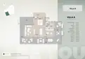 living - Urbanización privada de 7 villas modernas con vistas al mar a la venta situada en Marbella Este - Plano del piso thumbnail - 9