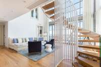living - 141 m² penthouse with 85 m² terrace for sale in Diagonal Mar - gallery thumbnail - 10