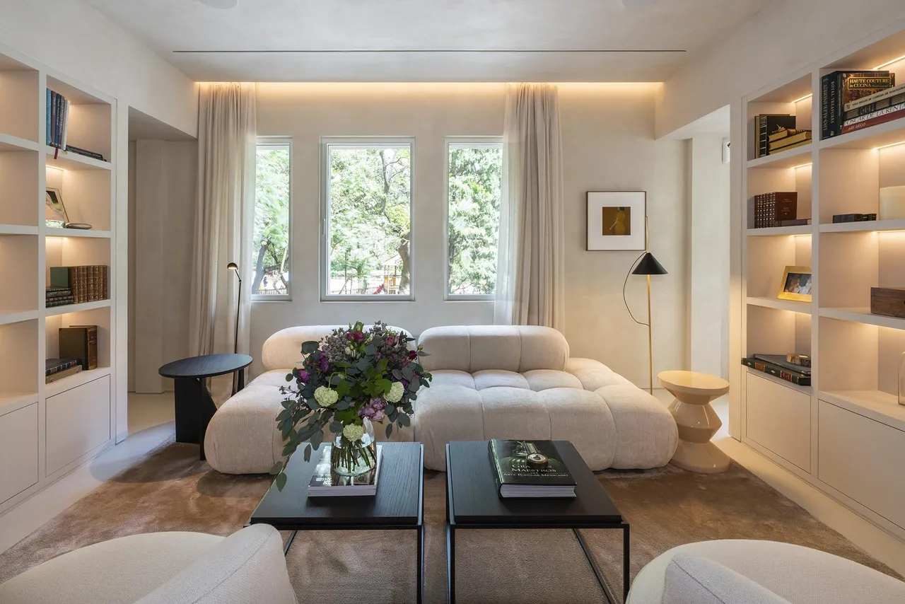 living - 185m² apartment for sale in Turó Park, Barcelona - gallery - 10