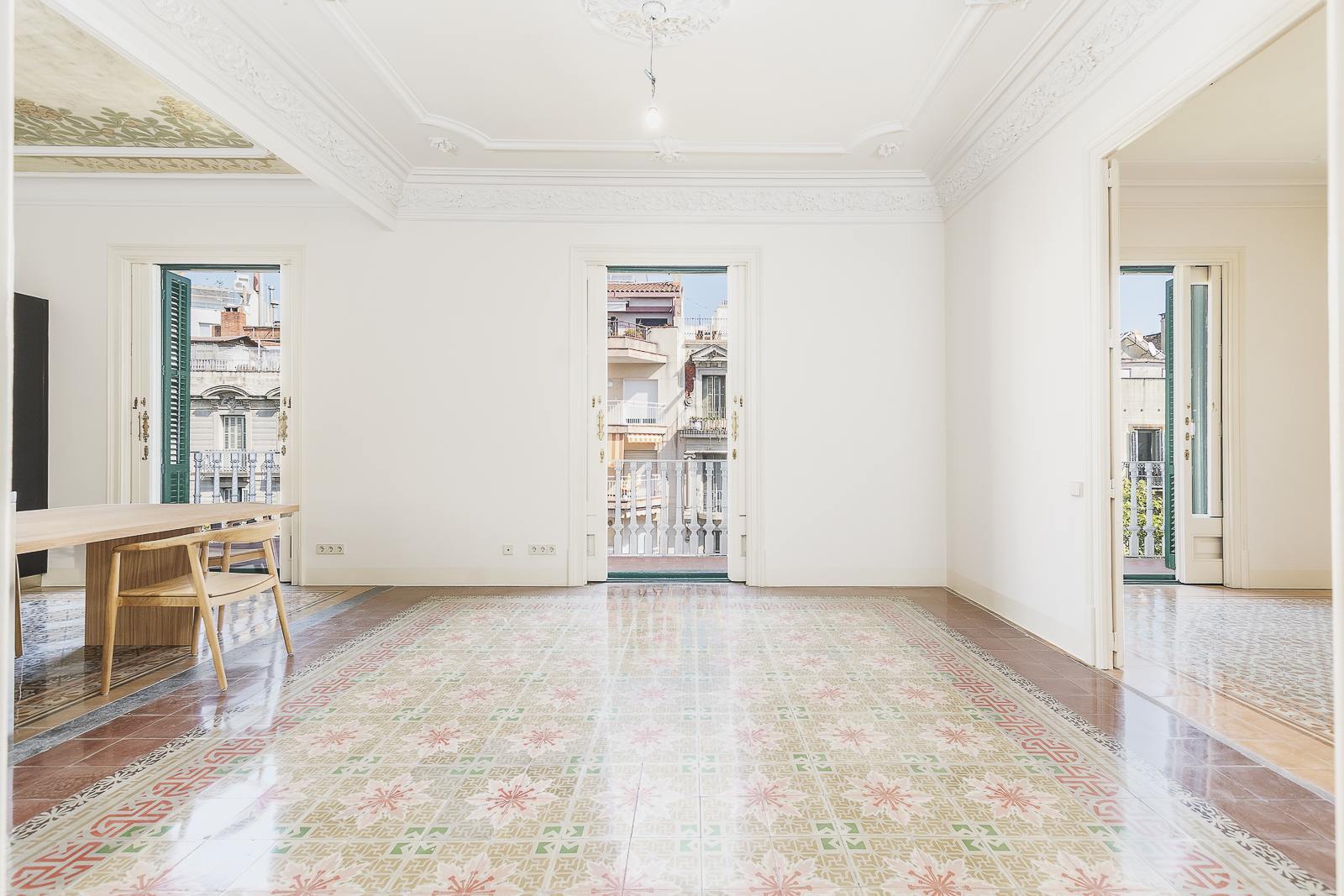 living - 110m² apartment for sale in Eixample Right, Barcelona - gallery - 8
